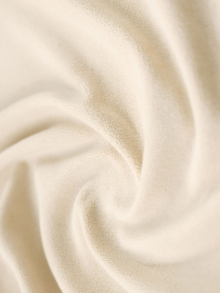 Teddy Boucle Stoff Beige BQ 03 1 miubett.de